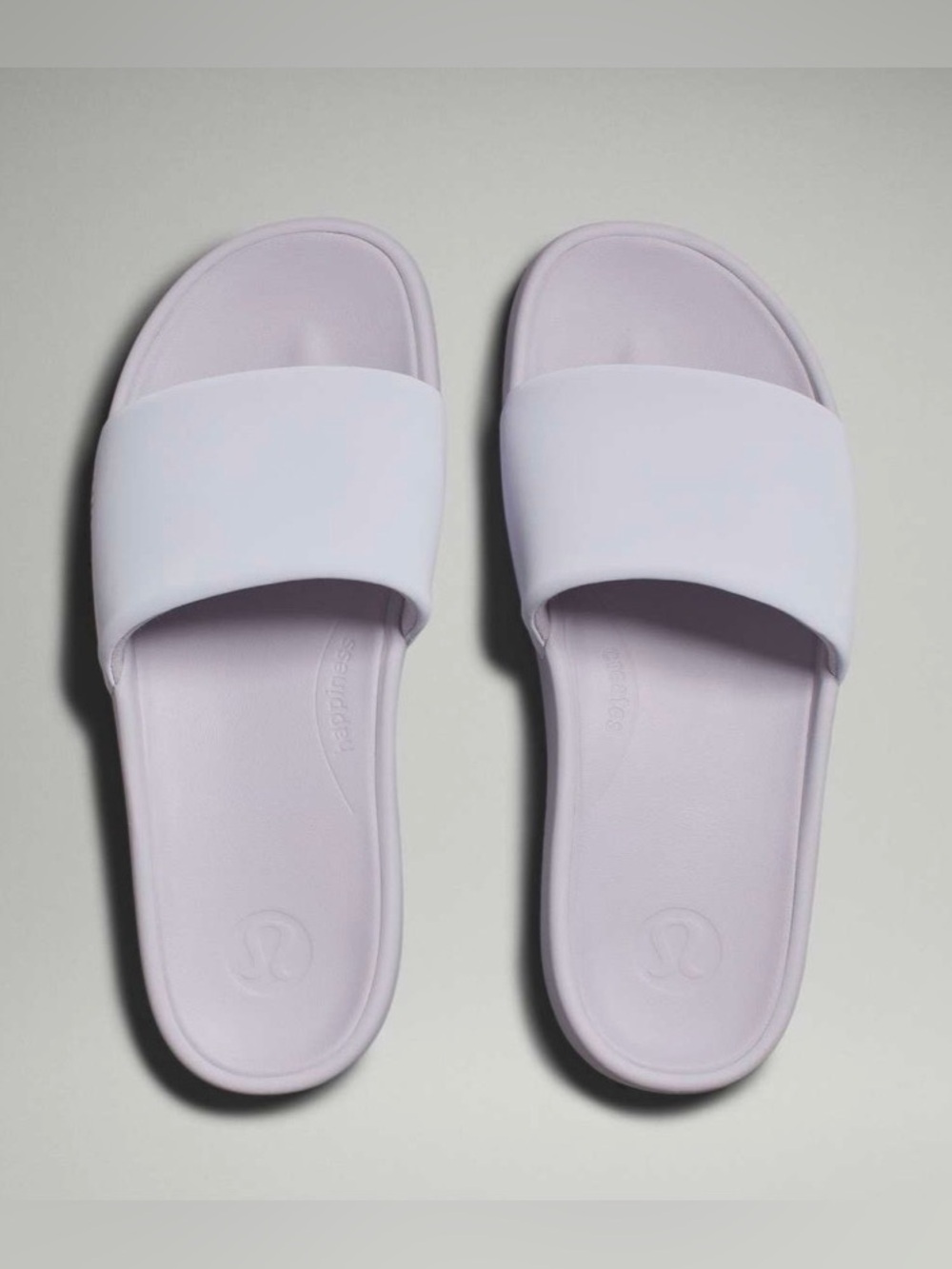 NIB New Lululemon Restfeel Womens Slide Blissful Blue / Blissful Blue